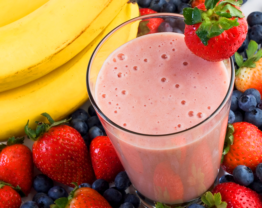 Berries and Banana Smoothie