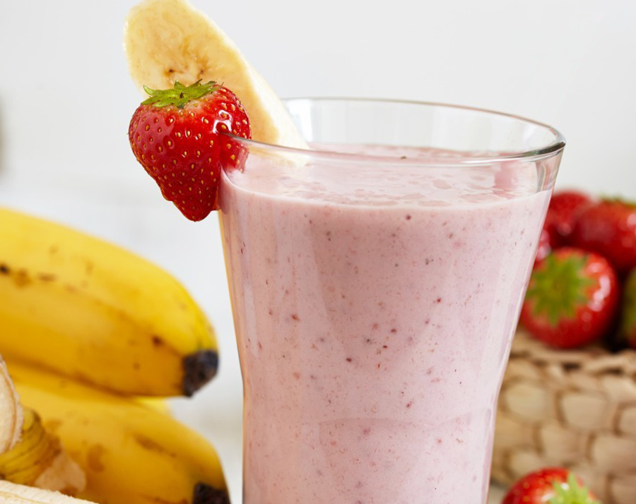 Strawberry Banana Smoothie Real-Fruit Smoothies - Order Online