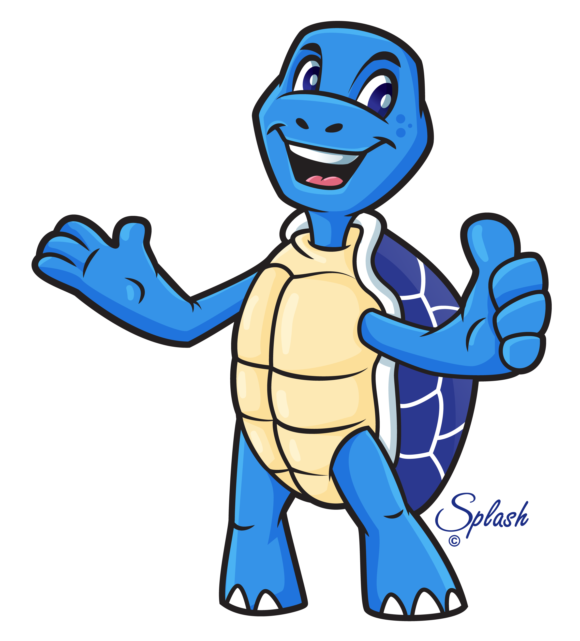 splash - blue turtle express