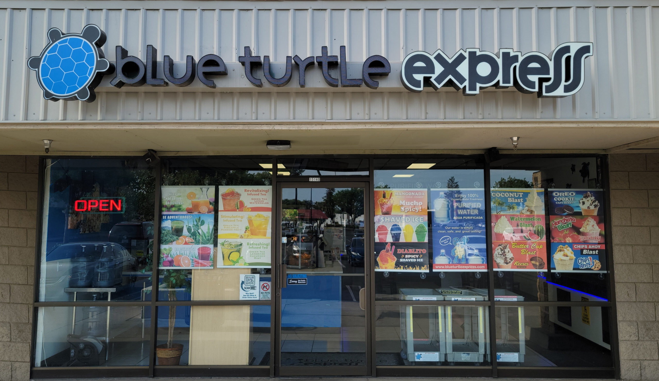 about blue turtle express